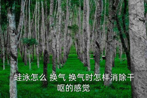 蛙泳怎么換氣,蛙泳換氣:抬手向前推腿時(shí)呼出水下80%空氣