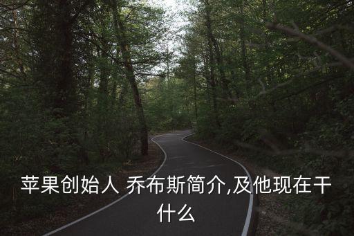 蘋(píng)果創(chuàng)始人 喬布斯簡(jiǎn)介,及他現(xiàn)在干什么