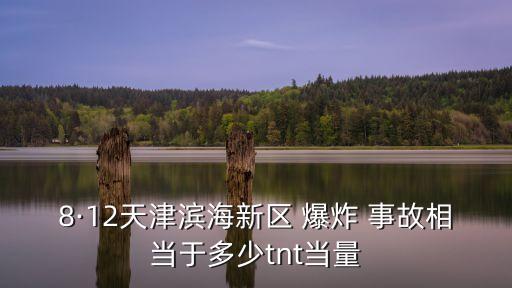 8·12天津?yàn)I海新區(qū) 爆炸 事故相當(dāng)于多少tnt當(dāng)量