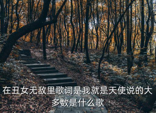 在丑女無敵里歌詞是我就是天使說的大多數(shù)是什么歌