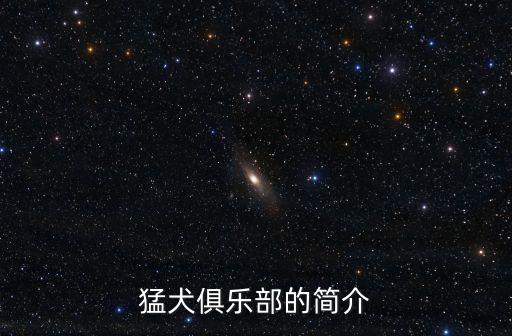 猛犬俱樂部的簡介