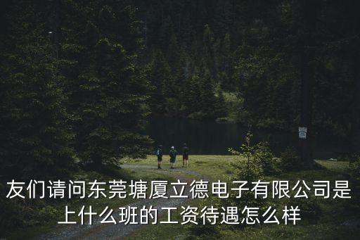 東莞塘廈立德廠，誰知道 東莞立德電子在那里