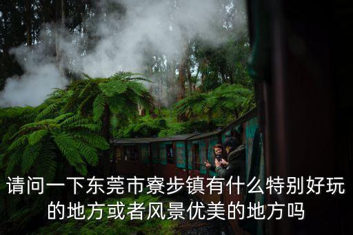 請問一下東莞市寮步鎮有什么特別好玩的地方或者風景優美的地方嗎