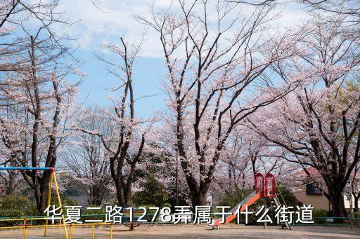 上海市川沙新鎮華夏二路，華夏二路1278弄屬于什么街道
