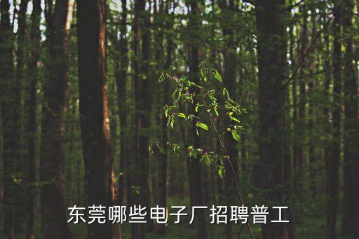 東莞通科電子招聘，東莞現在哪個電子廠招聘普工工資大概一千八左右