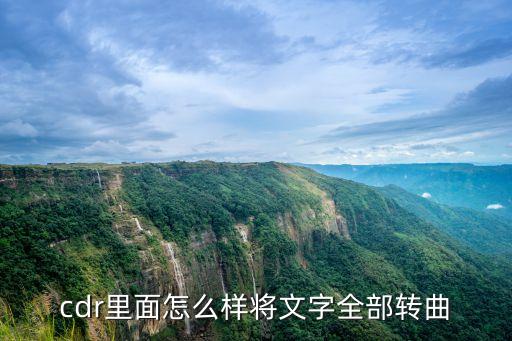 cdr轉曲快捷鍵，CorelDRAW X5中文字怎么轉曲急