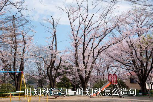 一葉知秋造句，用一葉知秋造句