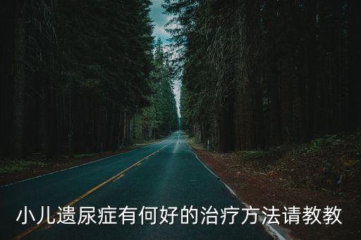 小兒遺尿癥有何好的治療方法請(qǐng)教教