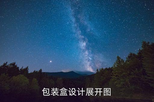 包裝盒設計圖，包裝盒設計展開圖