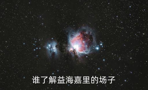 誰(shuí)了解益海嘉里的場(chǎng)子