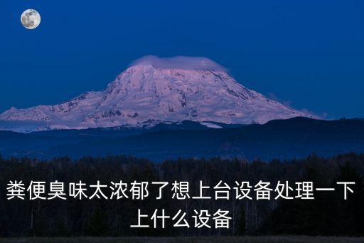 上海市畜禽糞便固液分離機，糞便臭味太濃郁了想上臺設備處理一下上什么設備