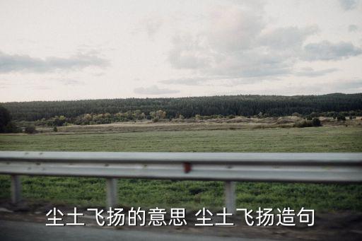 塵土飛揚(yáng)的意思 塵土飛揚(yáng)造句
