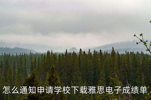 雅思成績單電子版，申請新加坡國立大學的碩士怎樣送分雅思成績呢