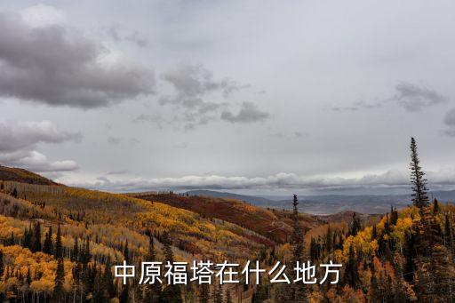 中原福塔在什么地方