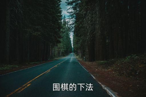 如何下圍棋，怎么和電腦下圍棋