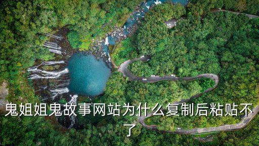 鬼姐姐鬼故事網站為什么復制后粘貼不了