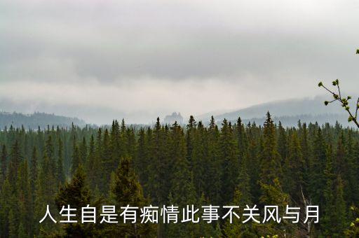 人生自是有情癡，人生自是有情癡此恨不關(guān)風(fēng)與月的全文出處作者
