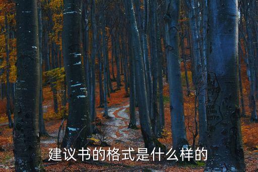 建議書格式，建議書的格式啊急急急