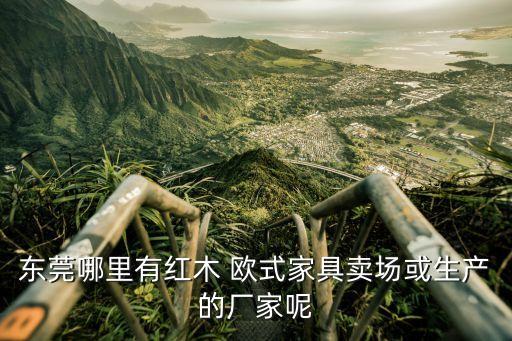 東莞哪里有紅木 歐式家具賣場或生產的廠家呢