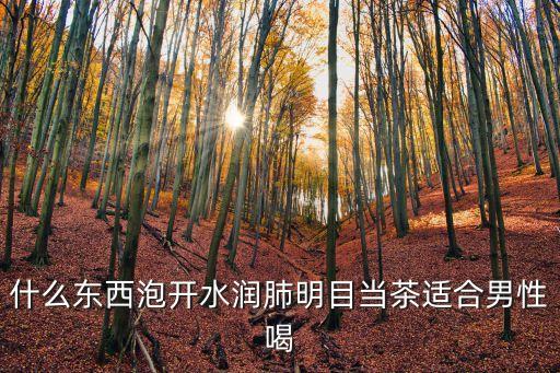 養(yǎng)生茶男人喝什么好，究竟有什么茶才能適合男性喝可以抗疲勞旺盛精力的