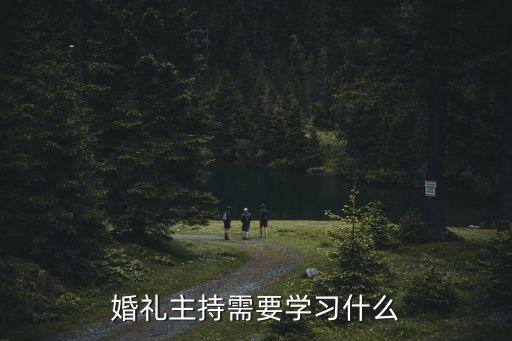 學(xué)習(xí)婚慶主持，婚禮主持需要學(xué)習(xí)什么