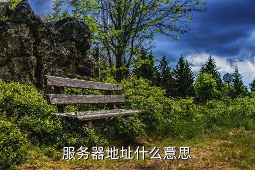 服務器地址什么意思