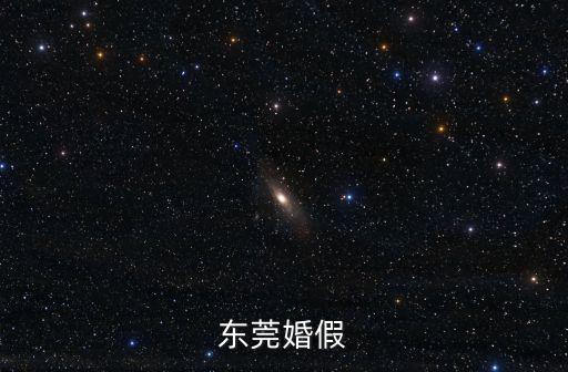東莞婚假