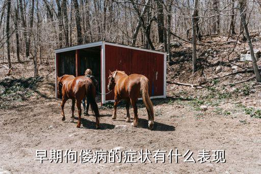 早期佝僂病的癥狀有什么表現