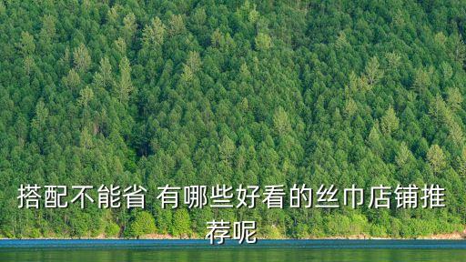 搭配不能省 有哪些好看的絲巾店鋪推薦呢
