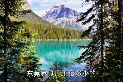 東莞寶居樂家具廠待遇，東莞牛山那個家具廠工資有三千以上