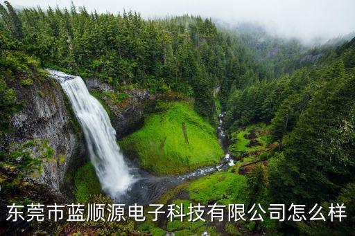 東莞市藍順源電子科技有限公司，東莞市晶順源電子科技有限公司東西怎么樣