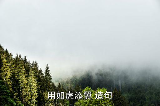 如虎添翼造句，用如虎添翼造一個句子