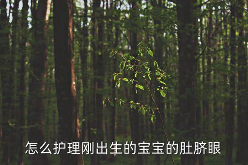 怎么護理剛出生的寶寶的肚臍眼
