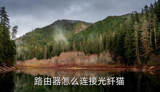 路由器連接光貓，路由器怎么連接光纖貓
