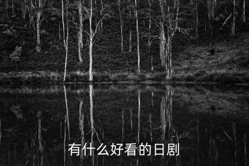 有什么好看的日劇