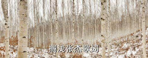 擱淺歌詞，擱淺歌詞