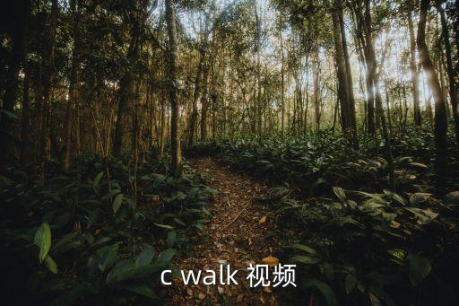 c walk 視頻