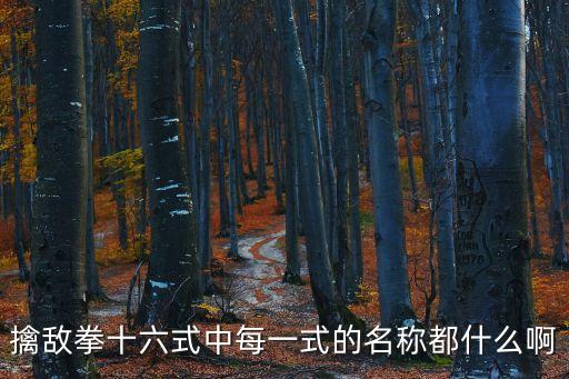 擒敵拳名稱，求教擒敵拳動作名稱 1 第一好像是雙雷灌耳