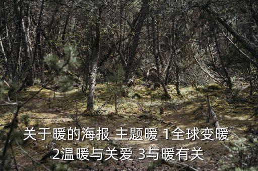 關(guān)于暖的海報(bào) 主題暖 1全球變暖 2溫暖與關(guān)愛 3與暖有關(guān)