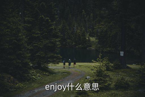 enjoy什么意思