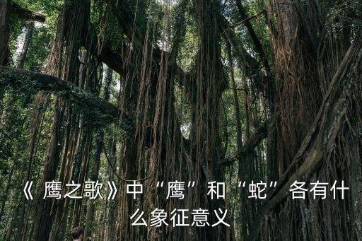 鷹之歌,高爾基的鷹之歌歌頌了鷹對光明的追求和戰(zhàn)士的奮斗