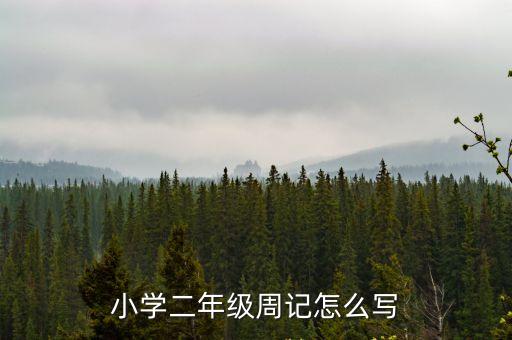 小學(xué)二年級(jí)周記怎么寫(xiě)