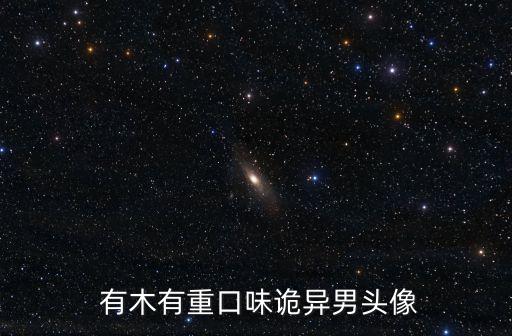 頭像男社會， 有木有重口味詭異男頭像