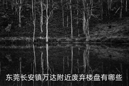 東莞長安鎮萬達附近廢棄樓盤有哪些