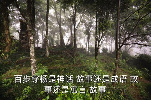 百步穿楊的故事,百步穿楊:百發(fā)百中的意思!