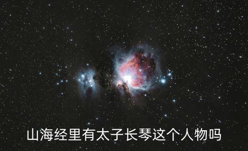山海經(jīng)里有太子長(zhǎng)琴這個(gè)人物嗎