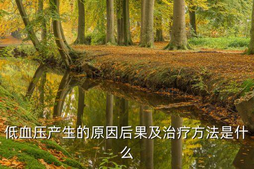 血壓低的原因及危害，低血壓 的基本癥狀有哪些 造成低血壓的原因是什么 低血壓對身體