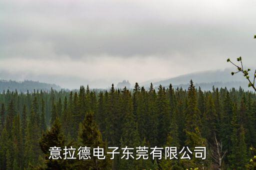 意拉德電子?xùn)|莞有限公司