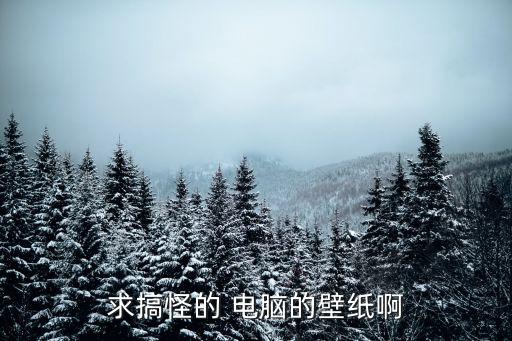 求搞怪的 電腦的壁紙啊
