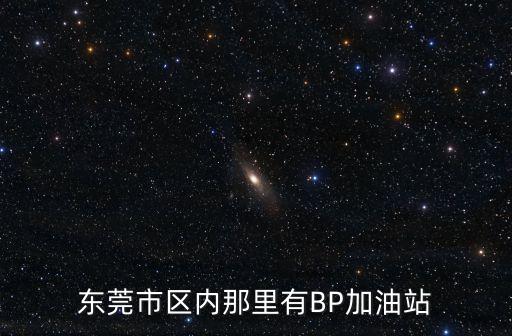 東莞市區內那里有BP加油站